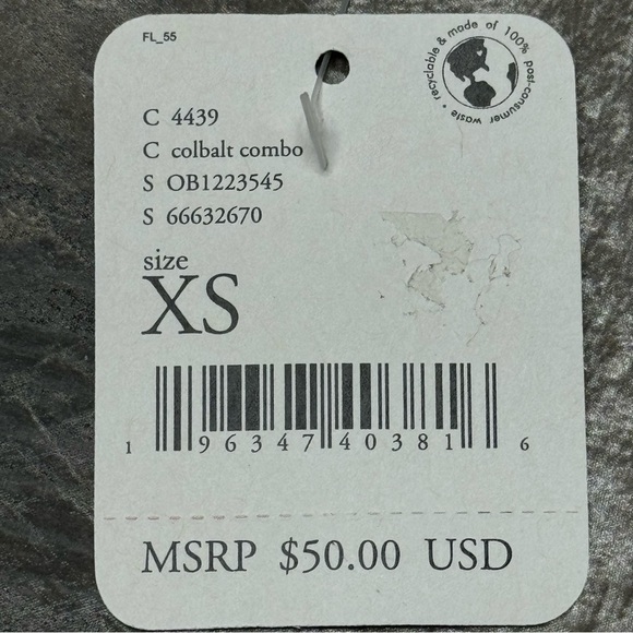 NWT FP Movement by Free People The Way Home Cobalt Combo XS - Picture 6 of 9